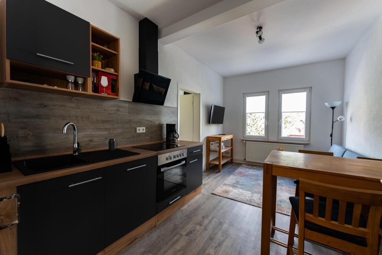 Ferienwohnung Am Steinbach 1 Thale Esterno foto