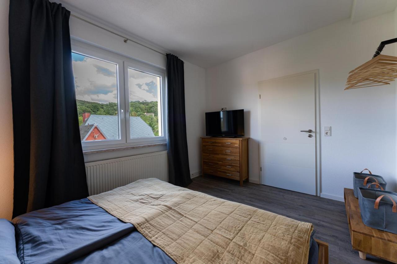 Ferienwohnung Am Steinbach 1 Thale Esterno foto
