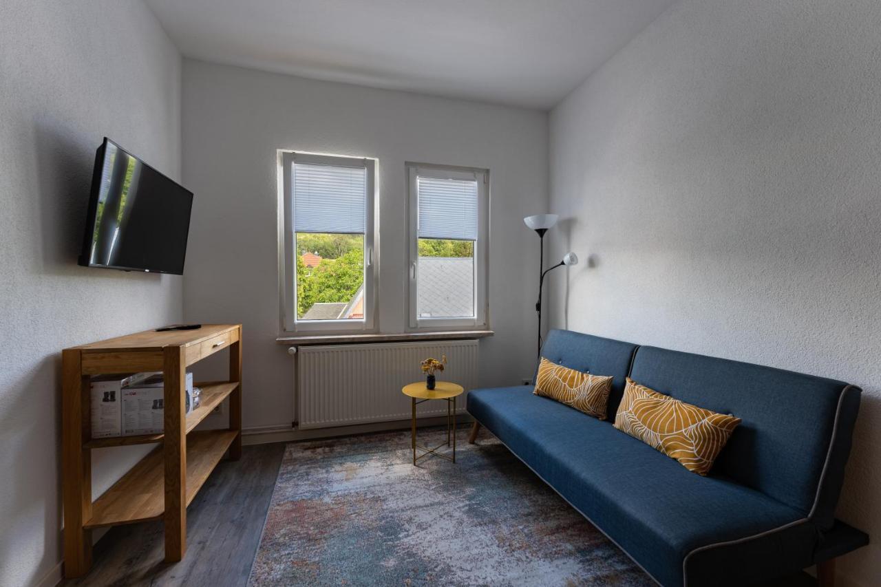 Ferienwohnung Am Steinbach 1 Thale Esterno foto